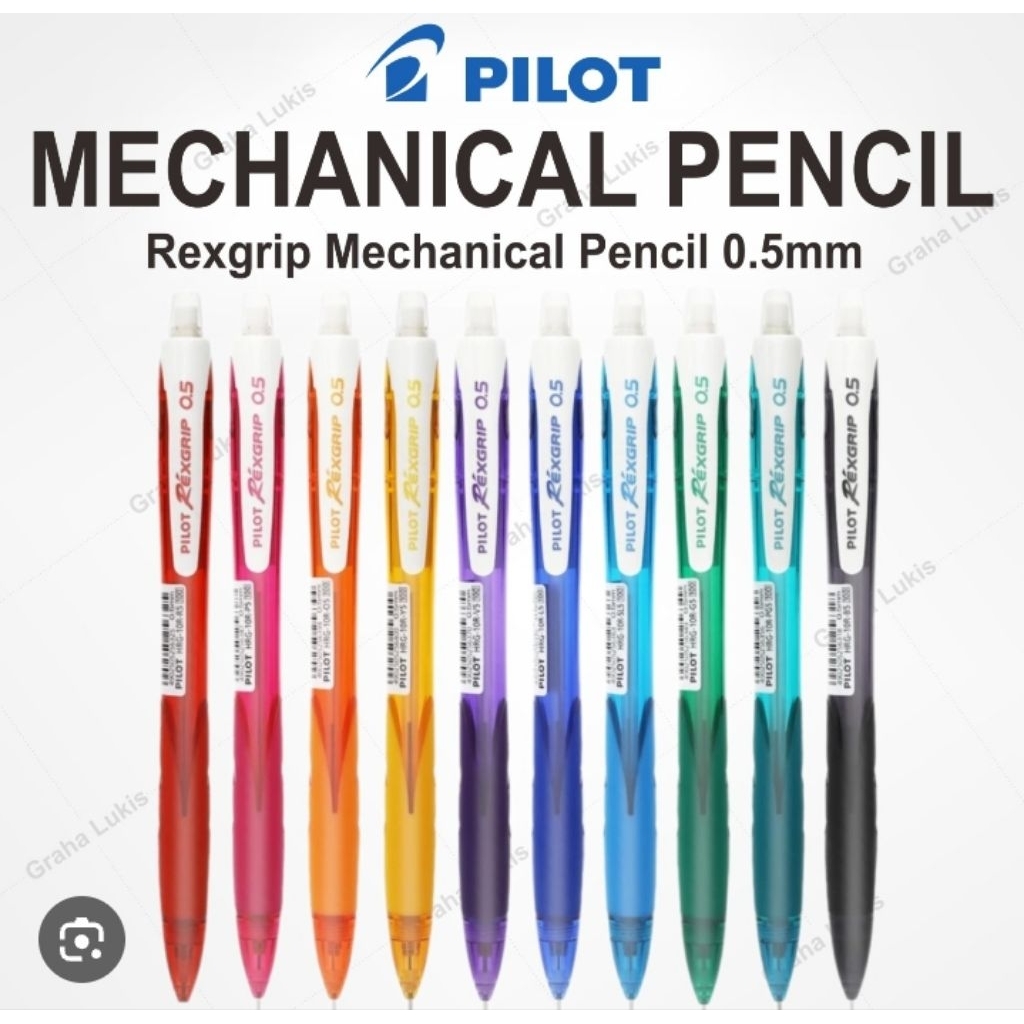 pilot pencil mechanical 0.5 // pencil mekanik pilot
