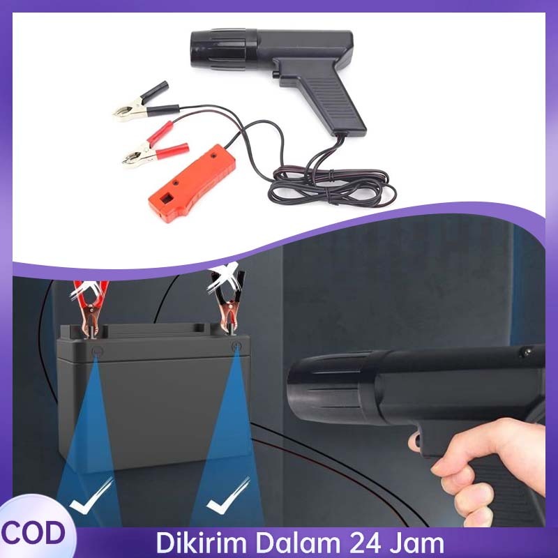 Trisco Timing Light TL-122 Digital Strobe Gun Alat Ukur Ignition Timing Advance untuk Mobil dan Moto