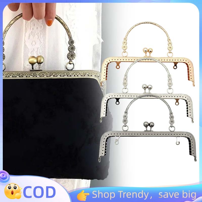 20 Cm Behel Dompet Rajut Gagang Tas Rajut Behel Dompet Kotak Frame Behel Tas Rajut