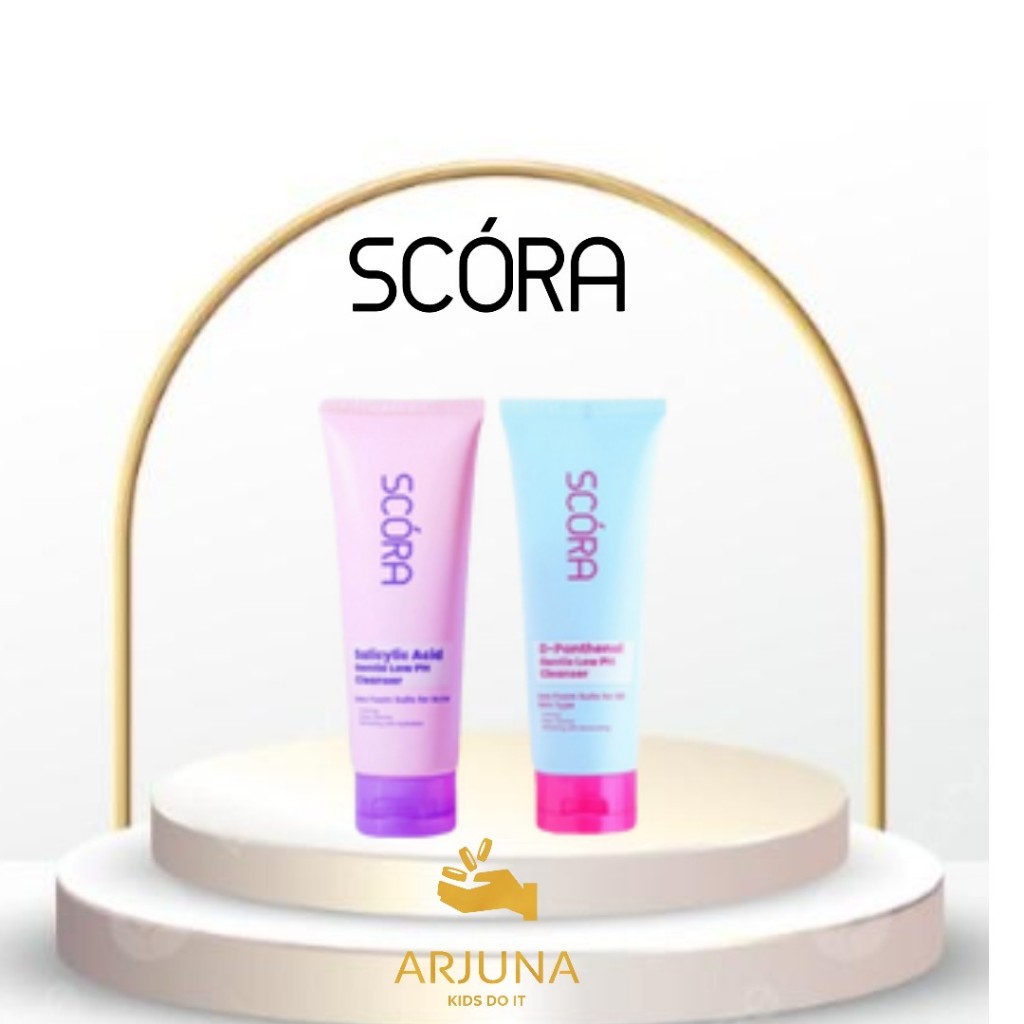 ARJUNA SCORA Salicylic Acid Gentle Low pH Cleanser Acne Prone / D-Panthenol Cleanser 100 ml KT5