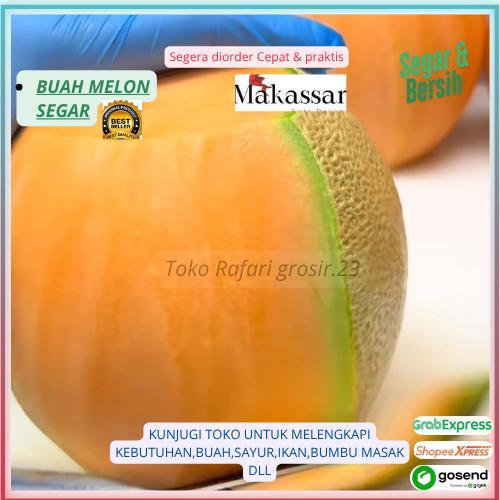Melon Orange Segar,melon oren segar,melon orange makassar,melon orange fresh,melon oren fresh melon 