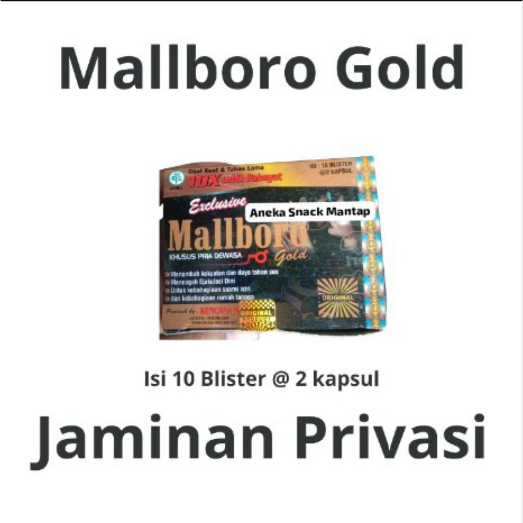 Kapsul Mallboro Gold Malboro