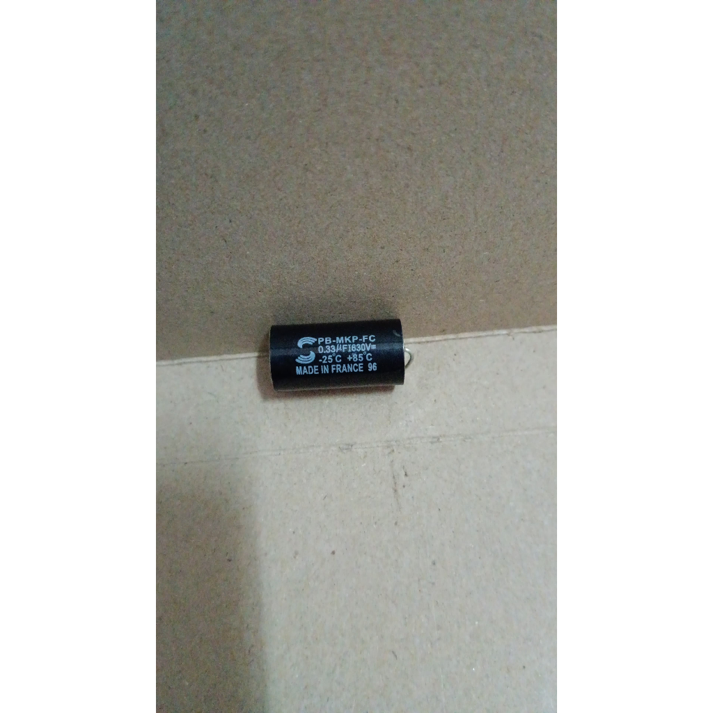6735 kapasitor nonpolar np non polar solen solund solun 0.33uf 0,33uf 630v