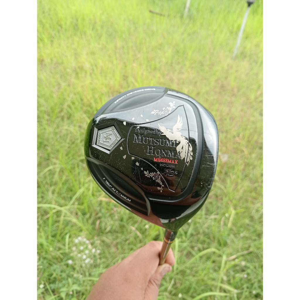 Kode : GG22424 Driver Honma Mutsumi MH488Max Loft 10.5 Shaft Honma Mutsumi Flex SR
