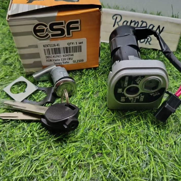 KUNCI KONTAK KONTAK VARIO 110 CBS /SCOOPY KARBU / BEAT ORI ESF