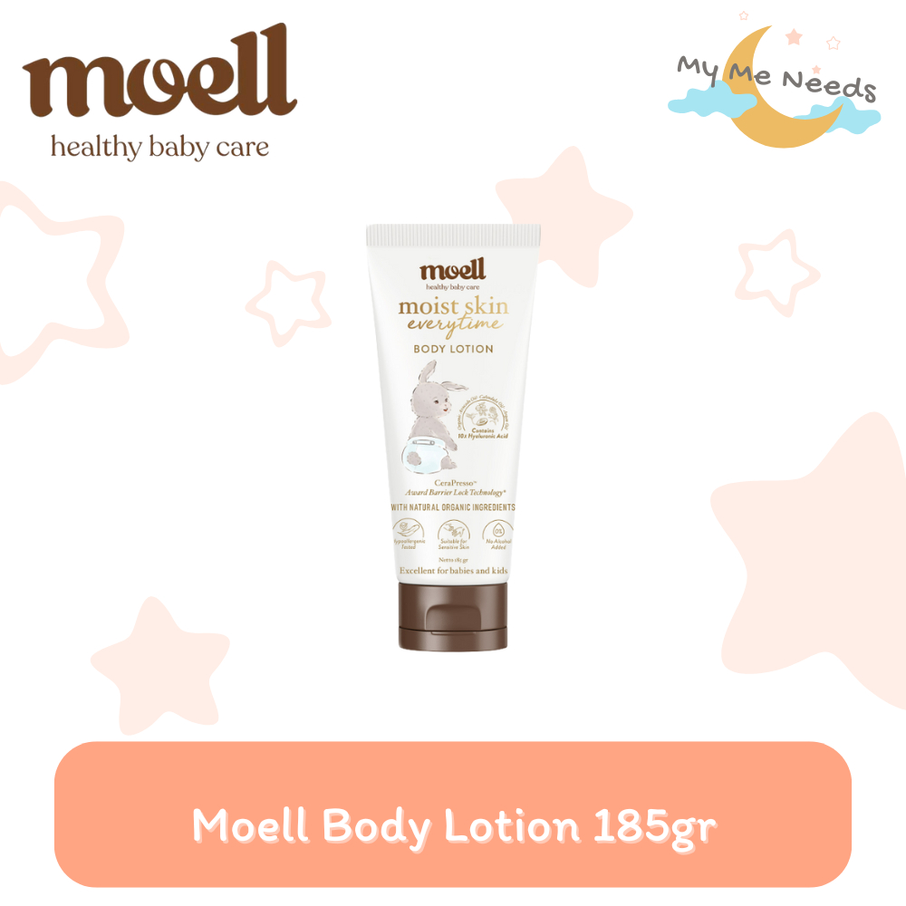 Body Lotion | Body Lotion Bayi | Lotion Bayi | Moell | Lotion Bayi | Moell Body Lotion 185gr