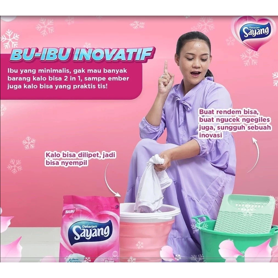 Grosir- 10 Pack Sayang Deterjen Bubuk 5000 (10x220gr)