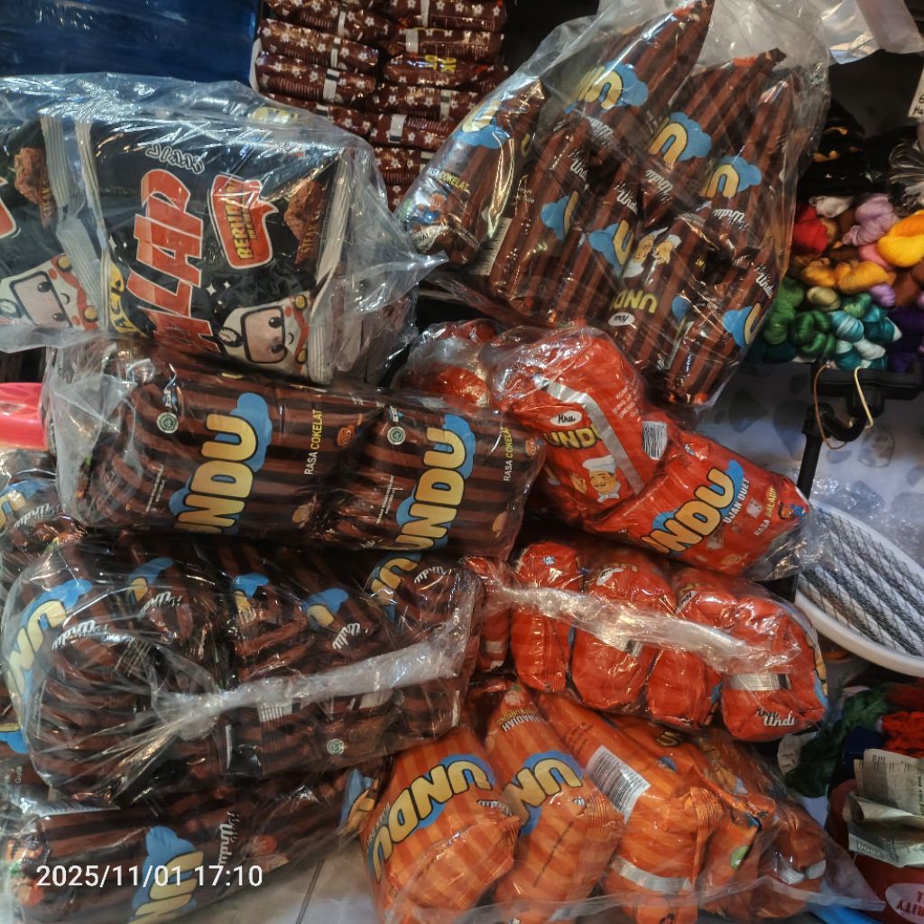 Snack Undu Snack viral Berhadiah uang isi 10pcs
