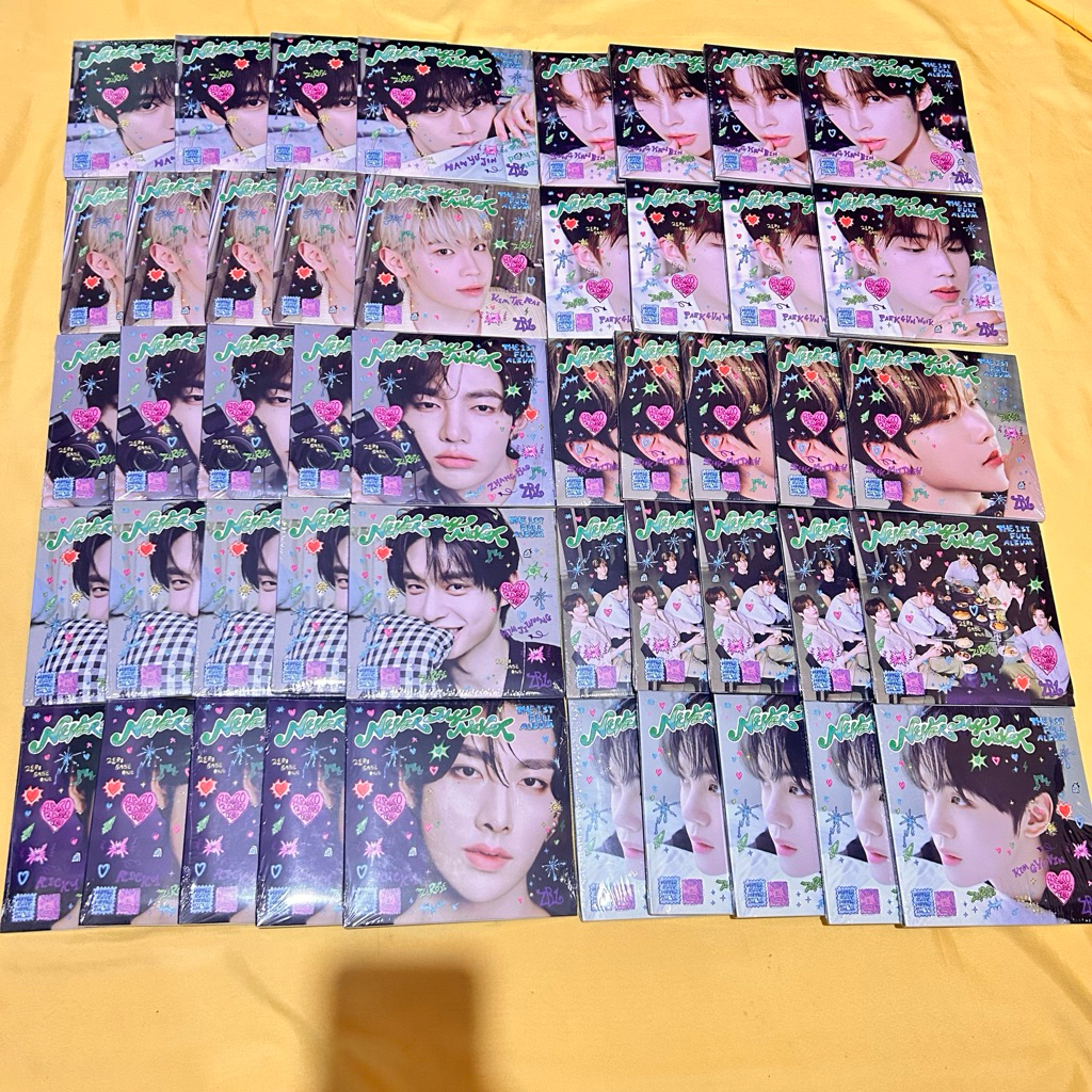 [READY STOCK] ALBUM DIGIPACK ZB1 ZEROBASEONE NEVER SAY NEVER SEALED OFFICIAL GRUP ZHANGHAO ZHANG HAO