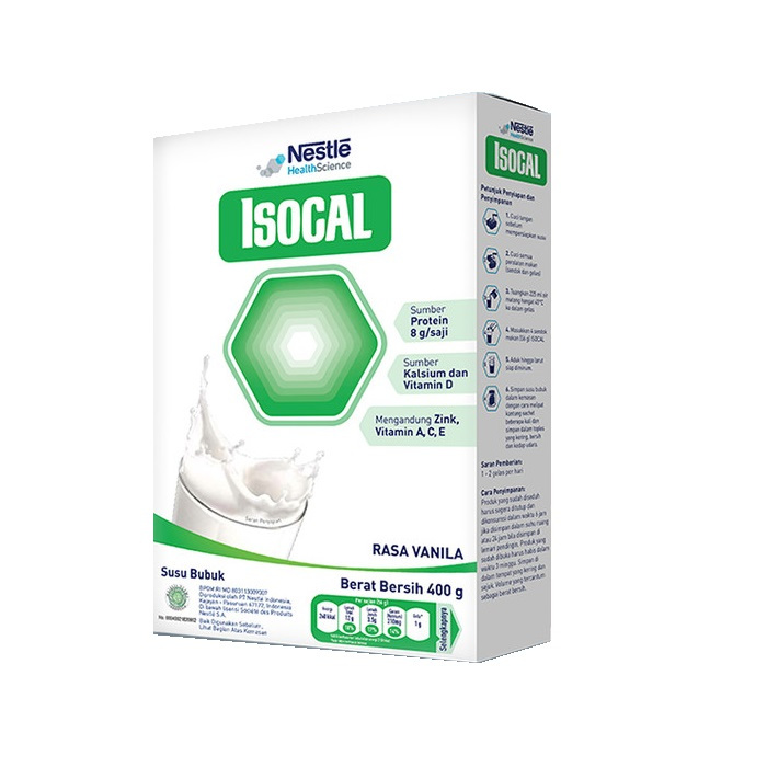 Susu Isocal Vanila 400 gr Nestle