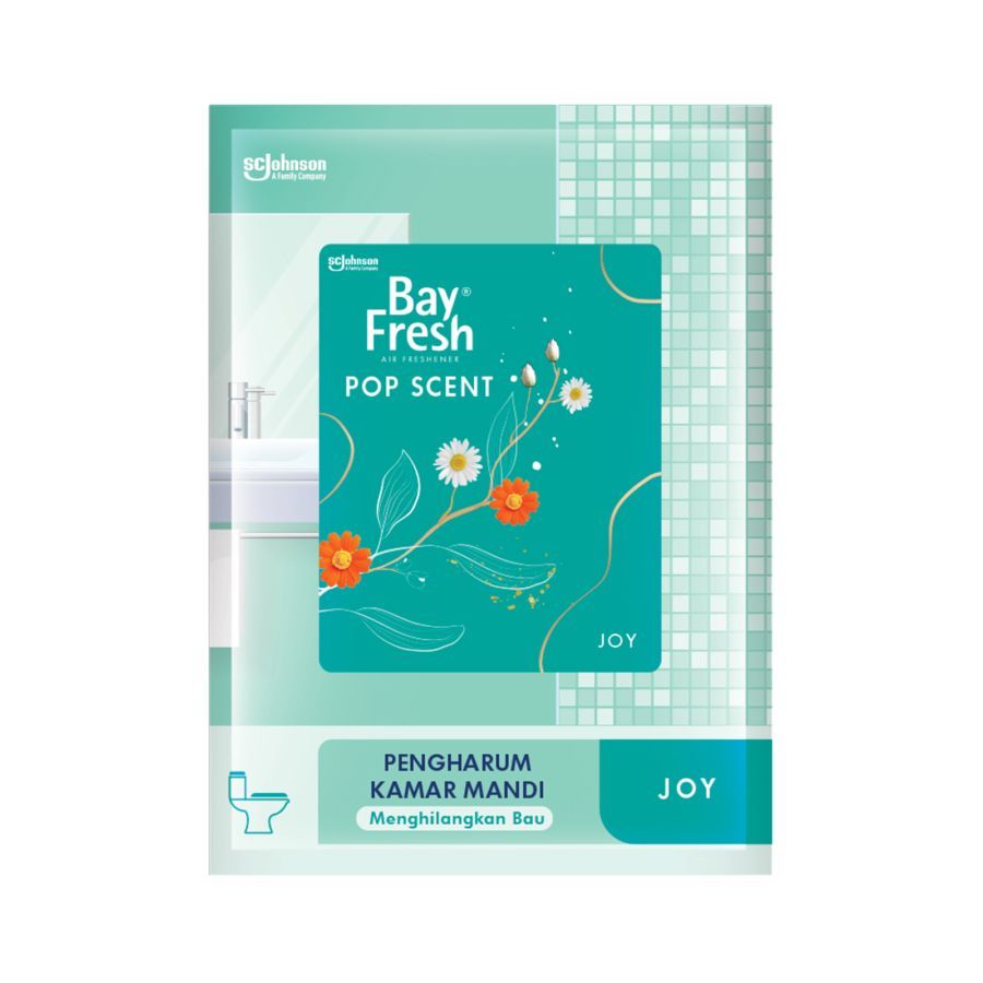 Bay Fresh Pop Scent Joy 10 gram/Pengharum kamar mandi