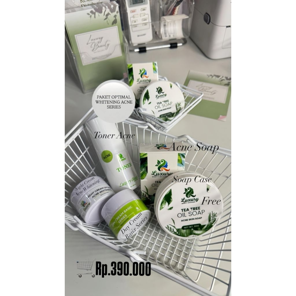LUXURY BEAUTY SKINCARE ~ PAKET OPTIMAL ACNE SERIES