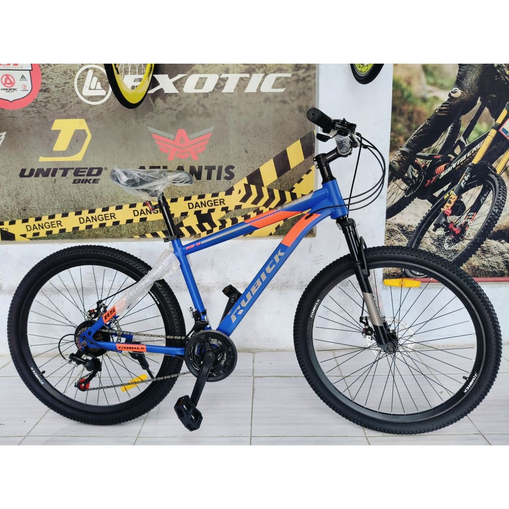 Sepeda gunung MTB rubick RS 11 ukuran 26 inch pabrikan united
