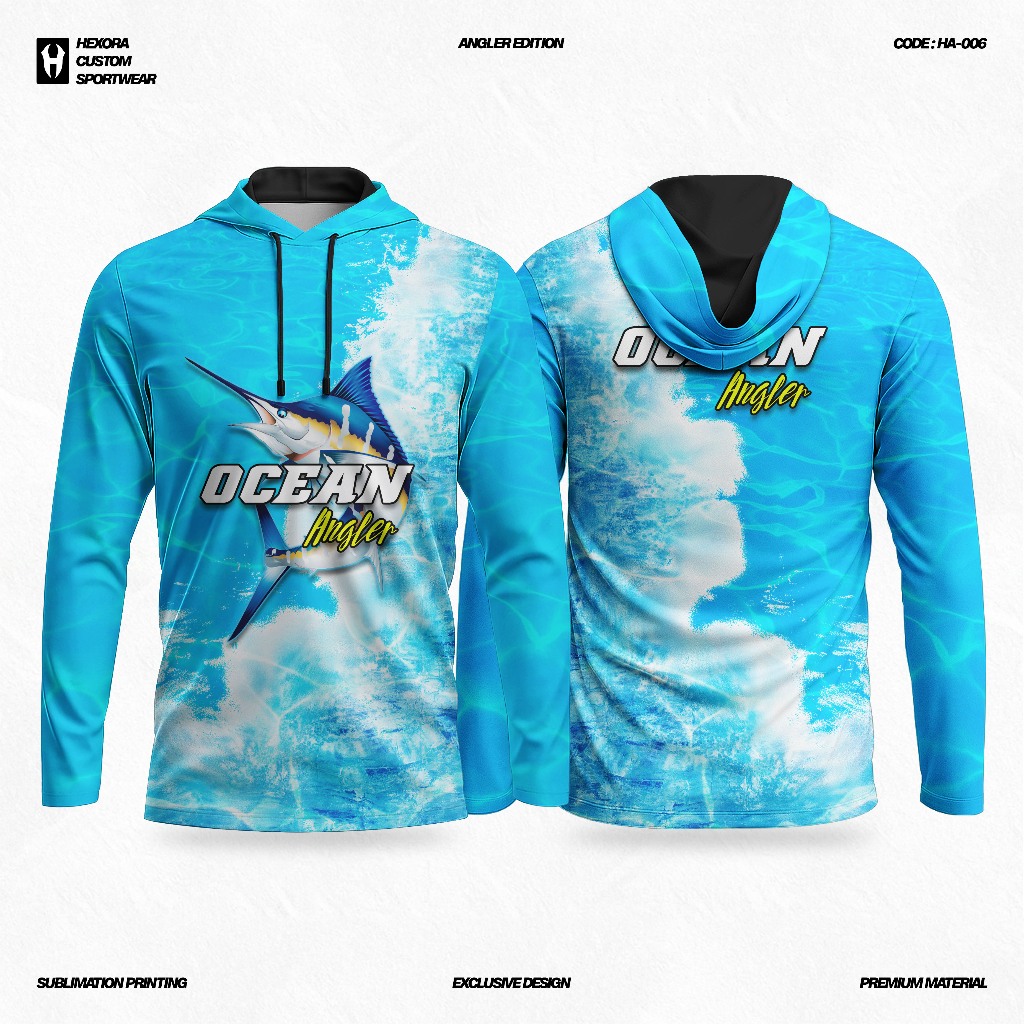 Baju Memancing Ocean Angler