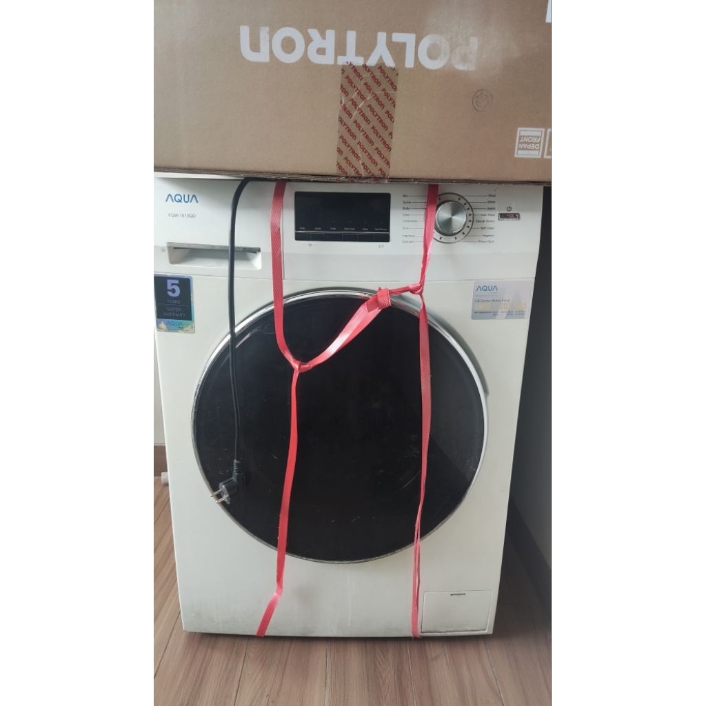 Mesin Cuci AQUA 10 kg FQW-1010QD - second bekas mati