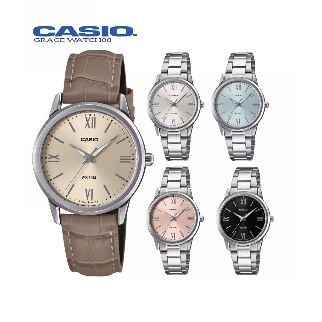 New Jam tangan wanita casio Analog Seri LTP-1303 casio original ltp-1303dd / ltp-1303ll original gar