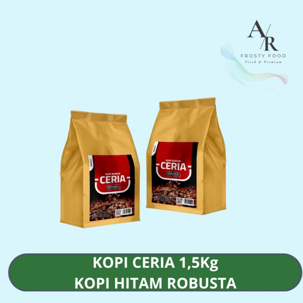 KOPI CERIA 1.5kg /  KOPI CERIA BUBUK HALUS / KOPI CERIA