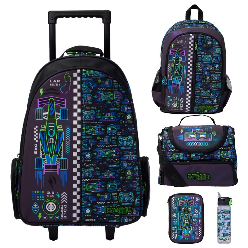 ACCELERATE CARS SERIES TROLLEY RANSEL TAS MAKAN TAS RANSEL
