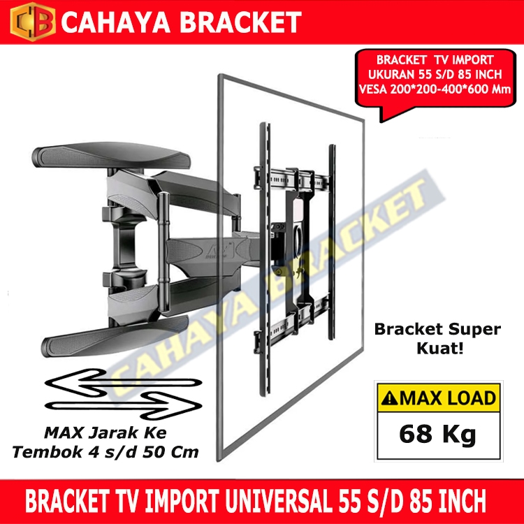 Braket Tv 75 70 65 60 55 50 43 Inch Bracket Tv Samsung, Braket tv Samsung 65 Inch