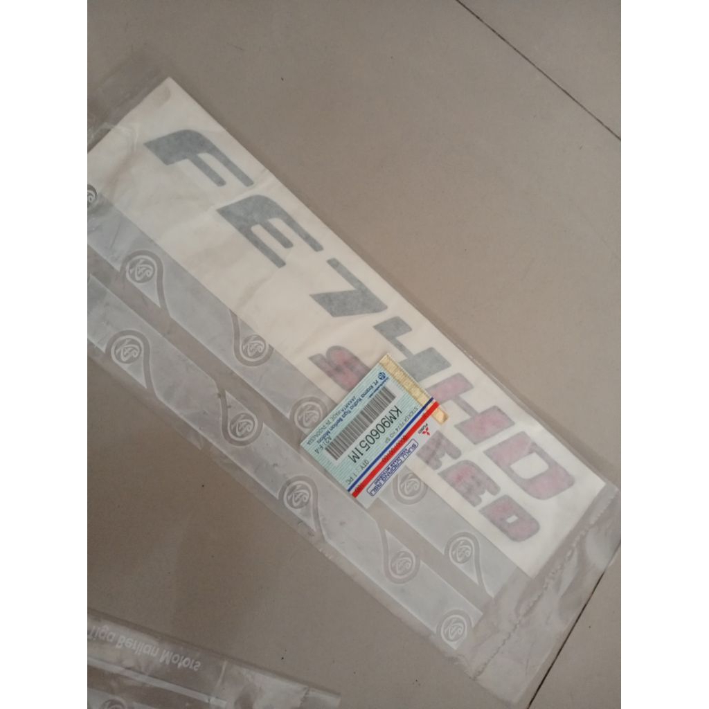 Stiker FE74HDX Speed ORI Mitsubishi Canter tulisan, emblem