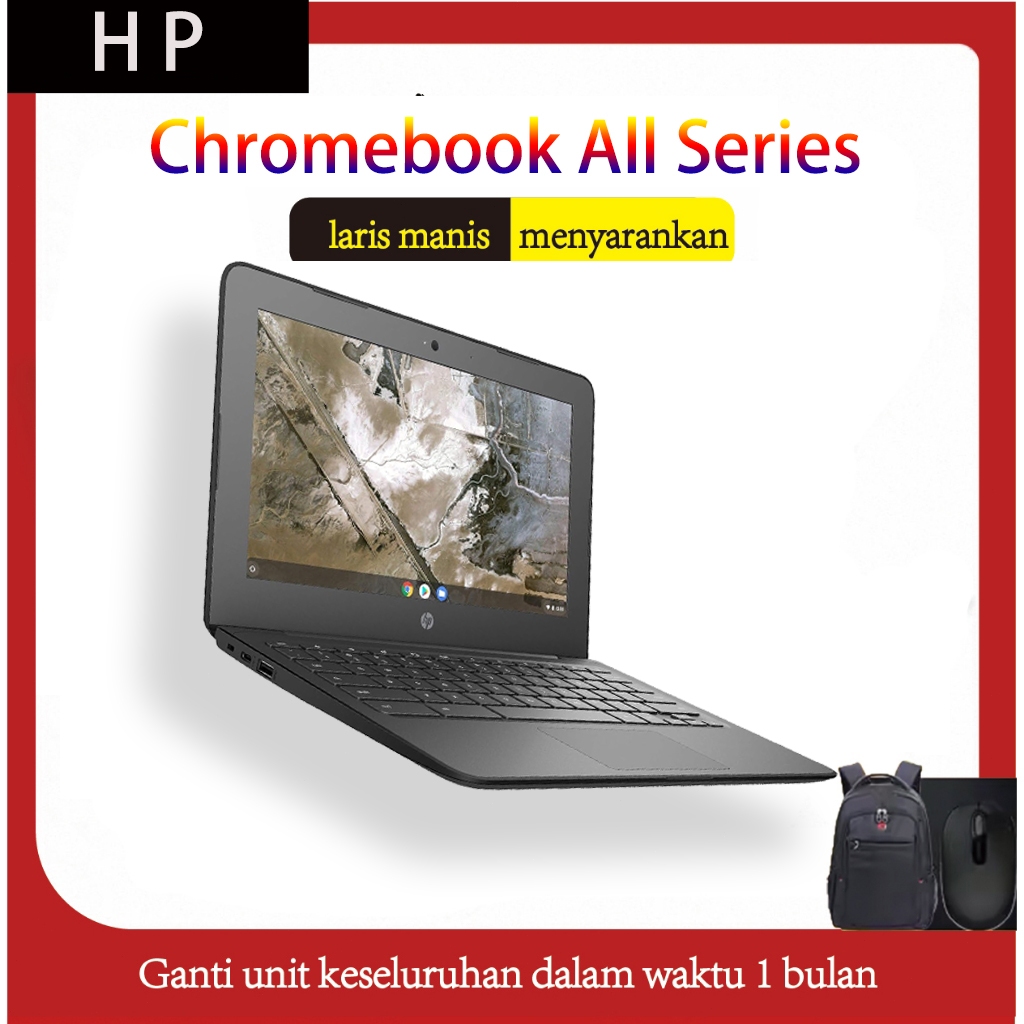 Laptop HP Chromebook/Windows 11 G6 EE Intel Celeron AMD - (8 GB/64 GB EMMC Storage/Chrome OS) 3NU59U