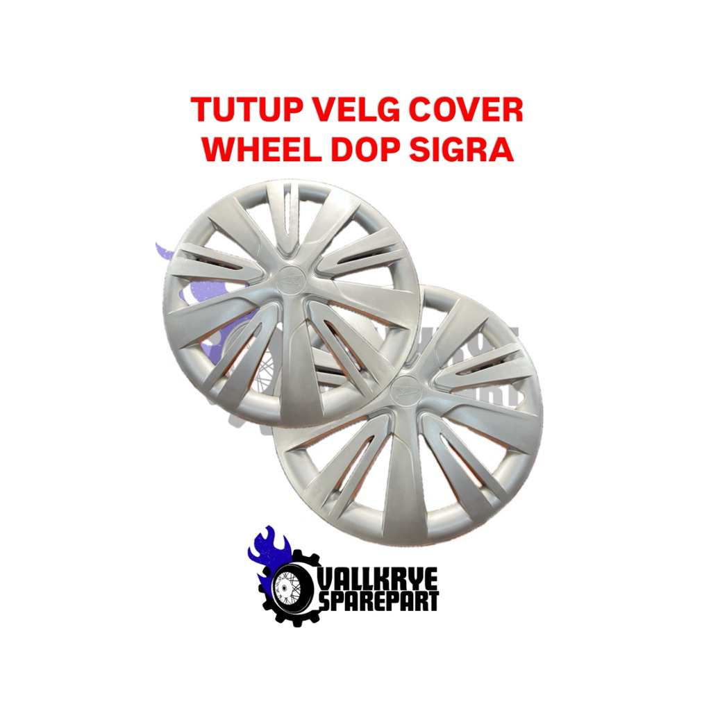 TUTUP VELG SIGRA - TUTUP VELG COVER WHEEL DOFF STANDAR DAIHATSU SIGRA RING 14 - ORIGINAL SECOND