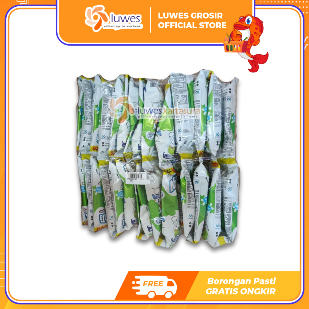 [GROSIR] Milkita Lolypop Permen Susu Rasa Melon Permen Renceng Isi 30 Pcs Murah