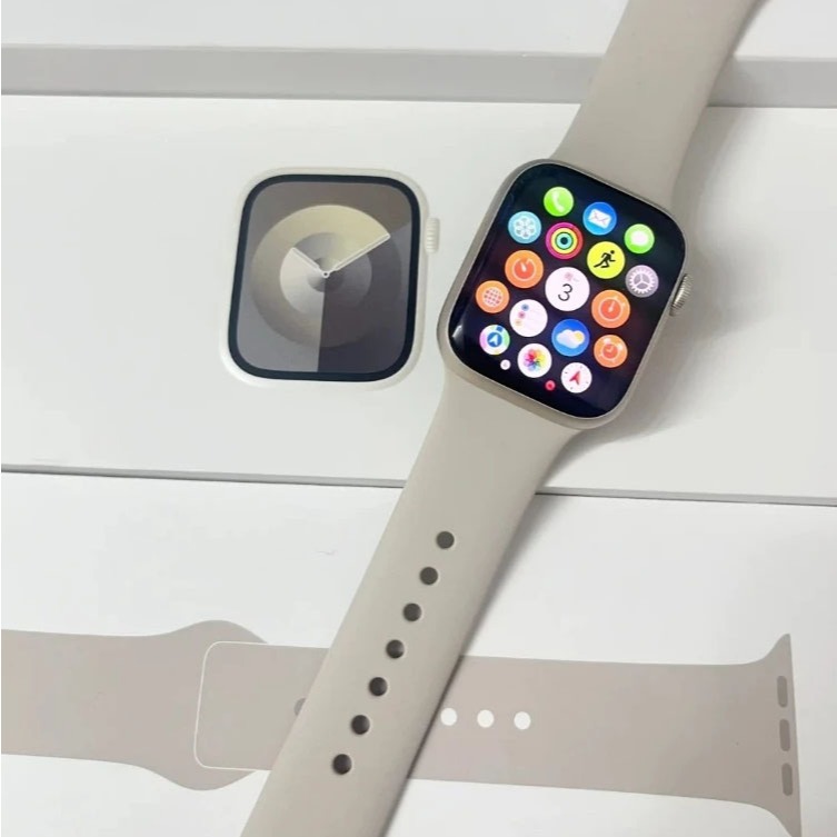 ORIGINAL APPlE Watch Series 10 Smartwatch 42MM HD Touch Bluetooth Garansi 1 Tahun Aluminium 99% Baru