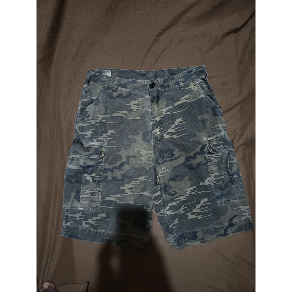 Celana Cargo pendek Camo