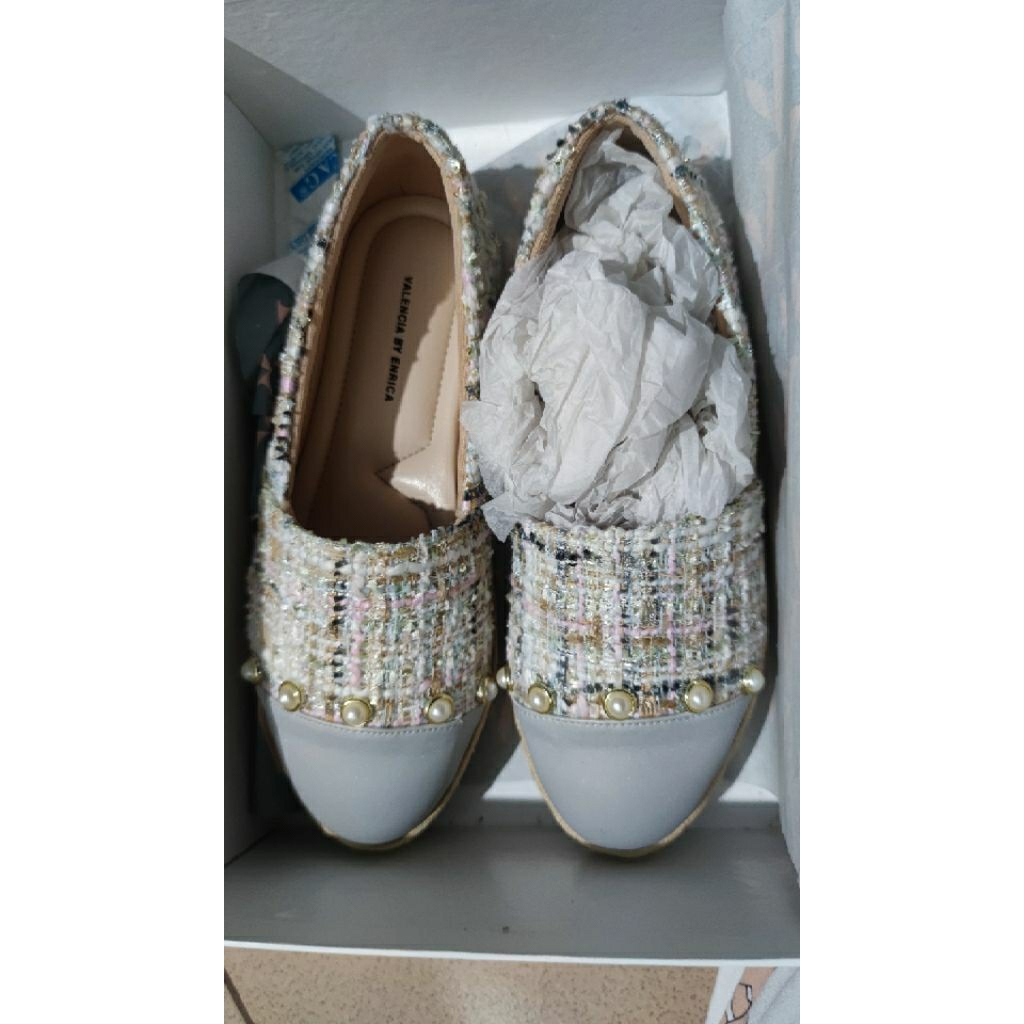 Valencia by Enrica VBE Calla Espadrilles Blue Preloved