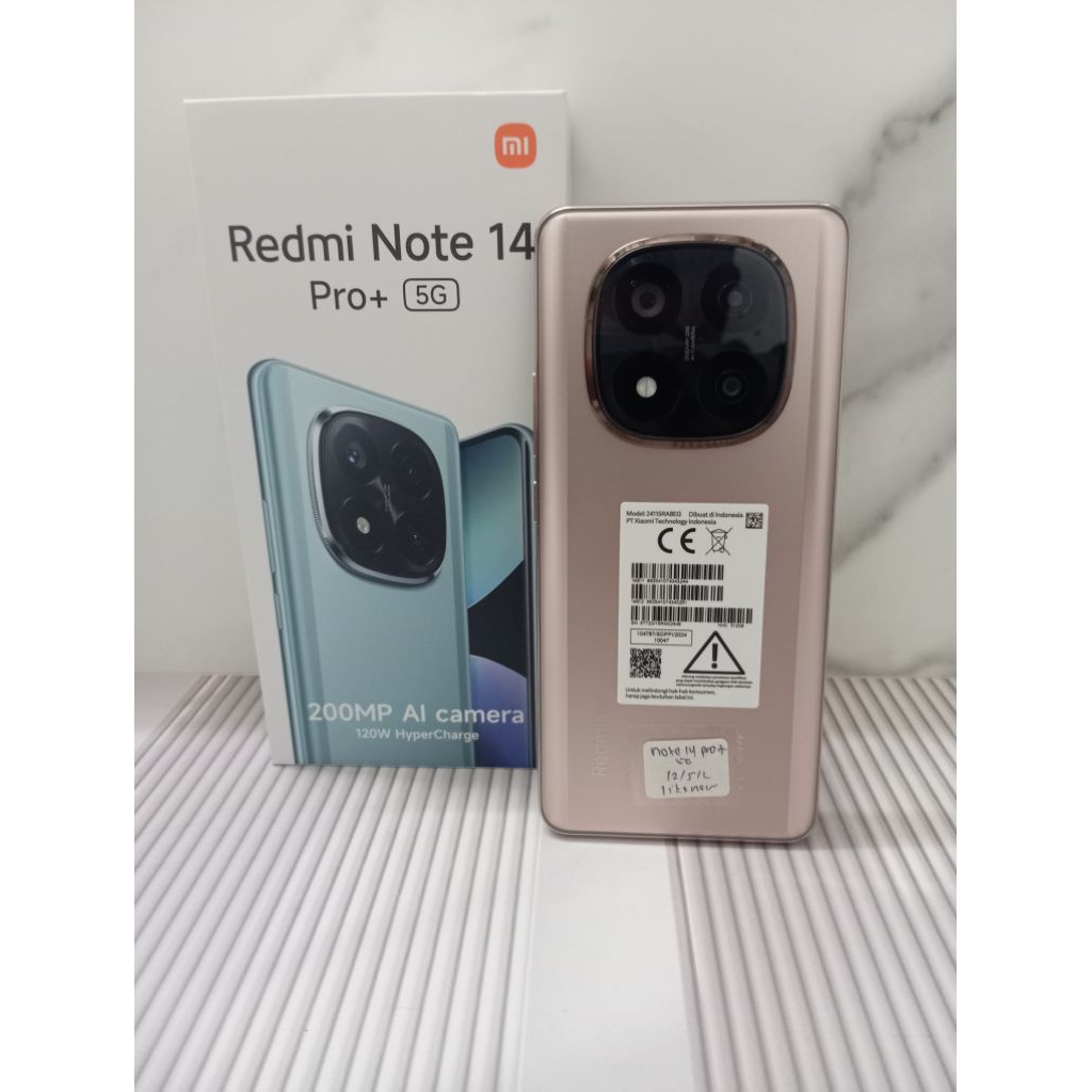 xiaomi redmi note 14 pro plus 5g 12/512 resmi second