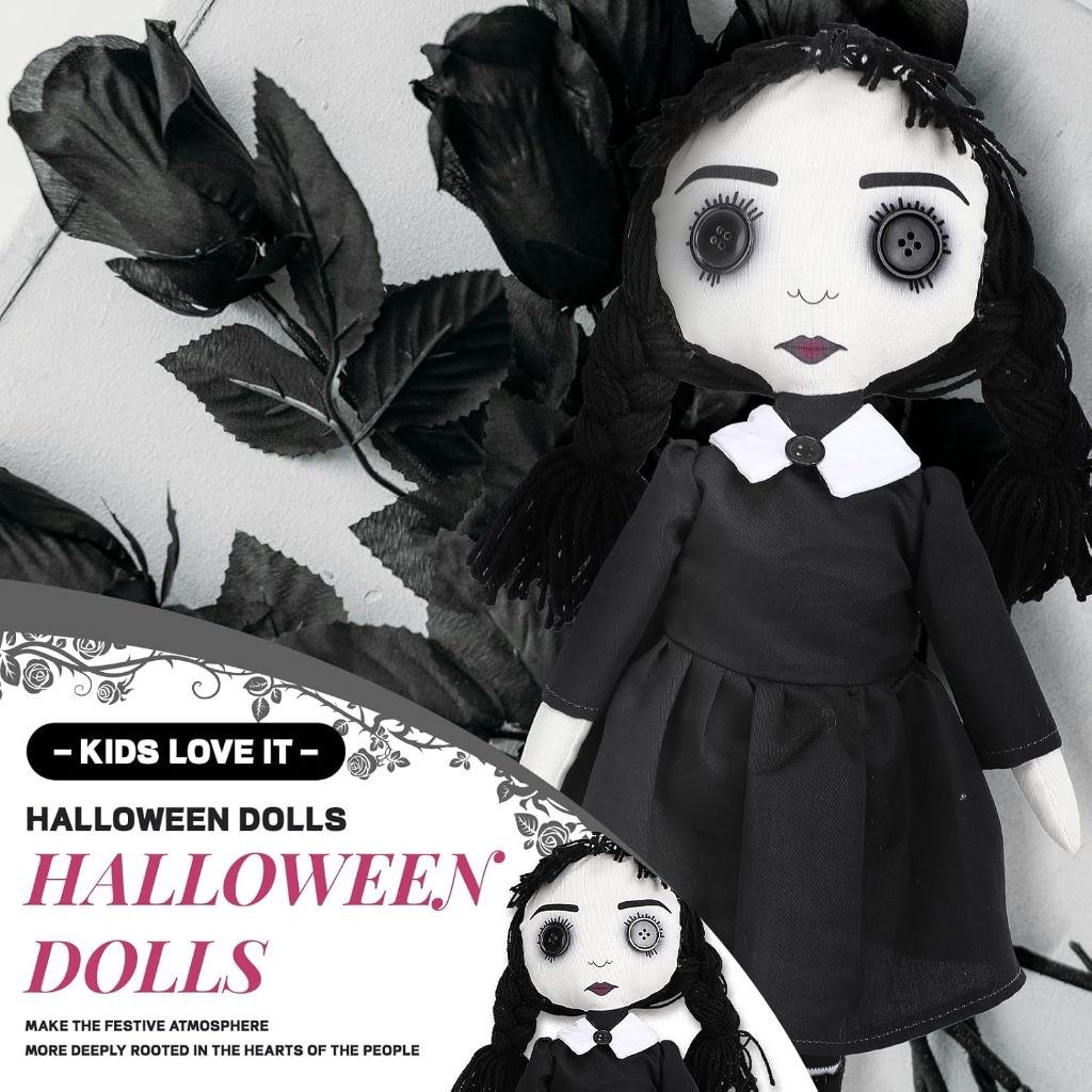 21" GOTHIC HAUNTED DOLL SCARY LIVING DEAD DOLLS CREEPY REVENGE VOODOO DOLL HALLOWEEN