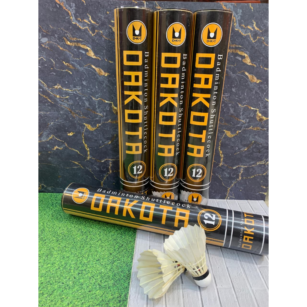 Dakota Badminton Shuttlecock – kualitas premium untuk penerbangan stabil dan akurat