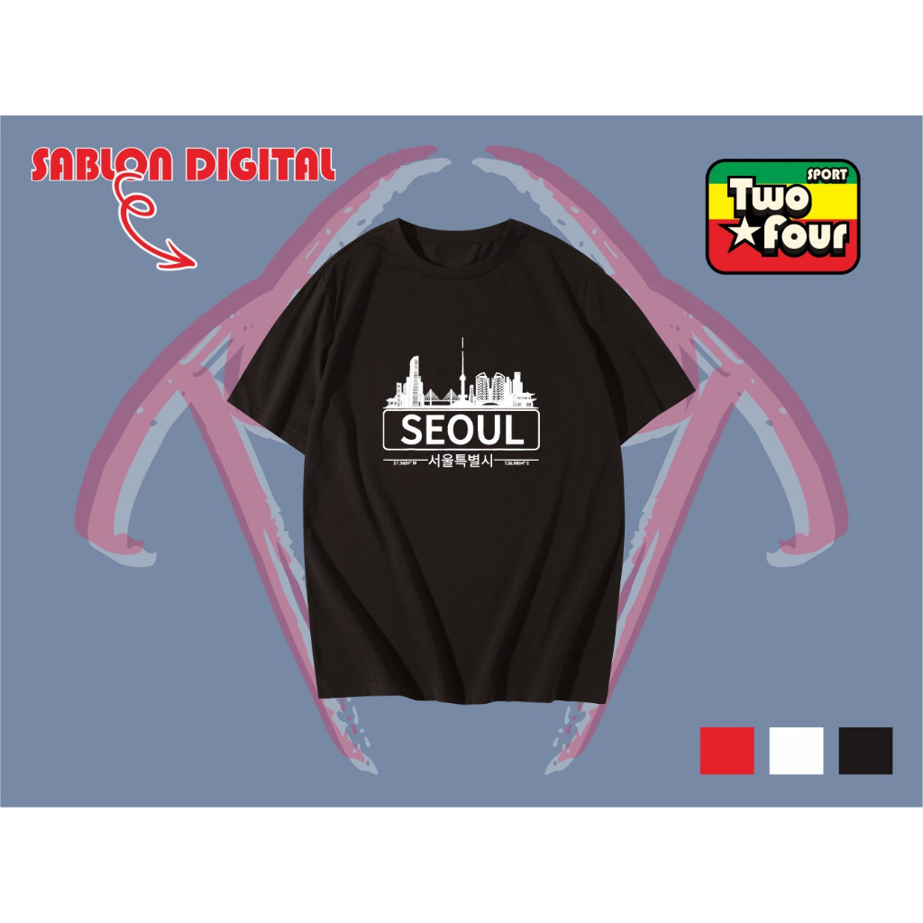 KAOS OLEH OLEH KOREA BAJU OLEH OLEH SOUTH KOREA KAOS SOUVENIR KOREA BANYAK MODEL