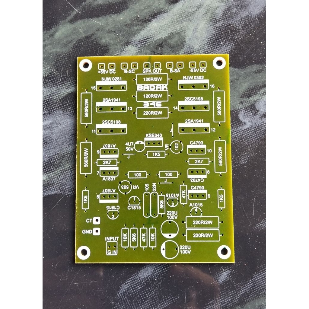 PCB Power Amplifier Sub Low NKRI Badak.