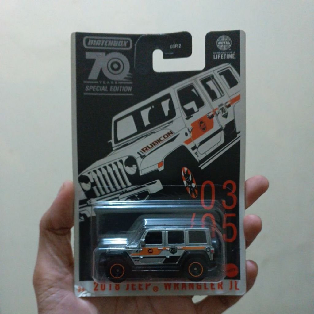 matchbox Jeep wrangler jl