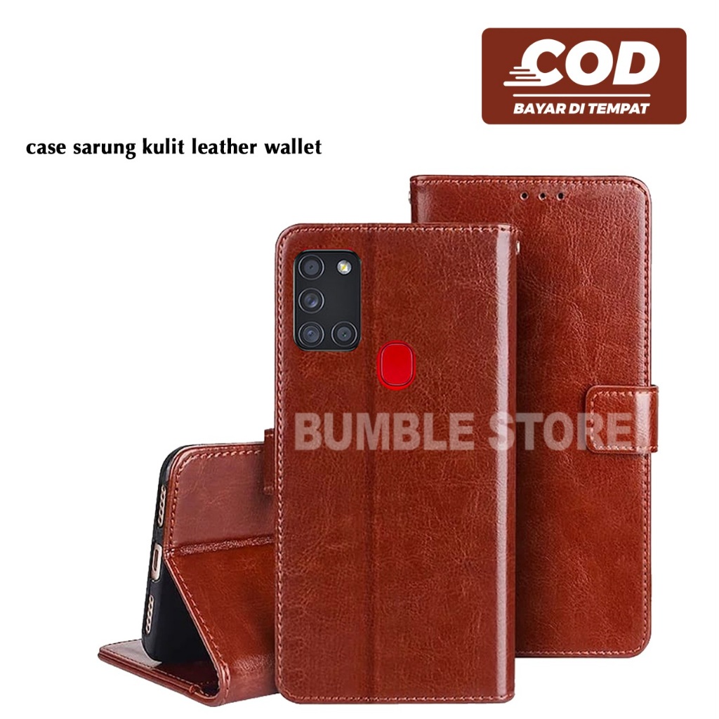Softcase Case Flip Cover Kulit Sarung Buku Samsung A21S Samsung A22 4G Samsung M22 4G Samsung A23 Sa