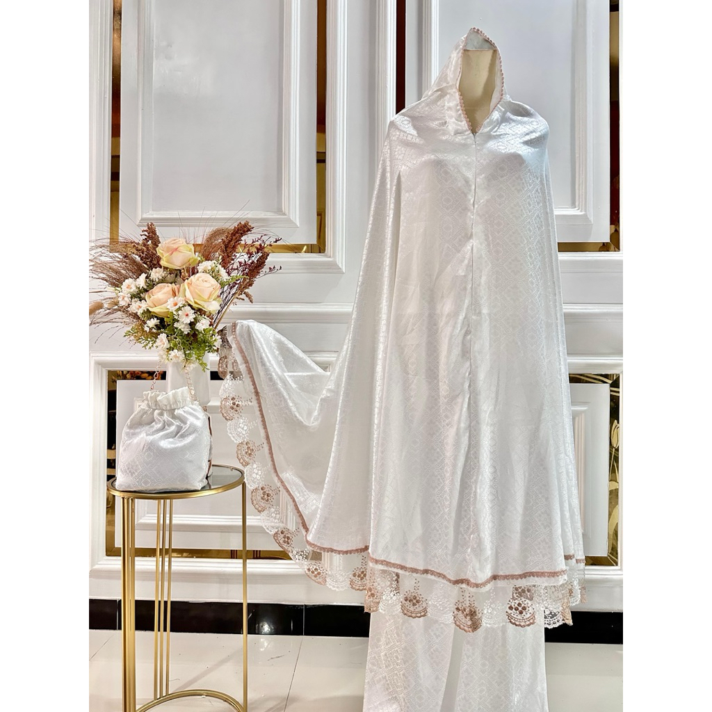 Mukena Jacquard Silk Premium