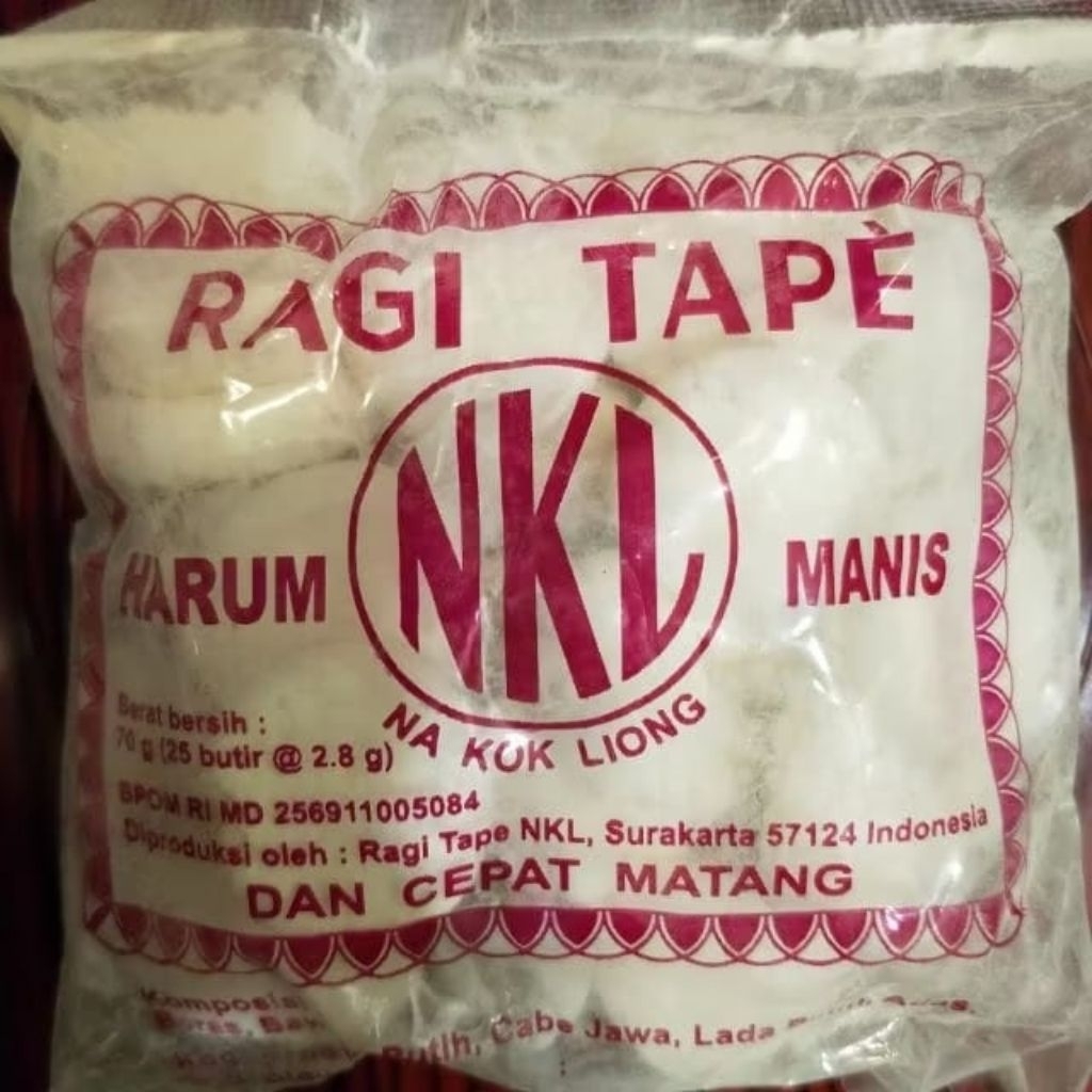 ragi tape NKL