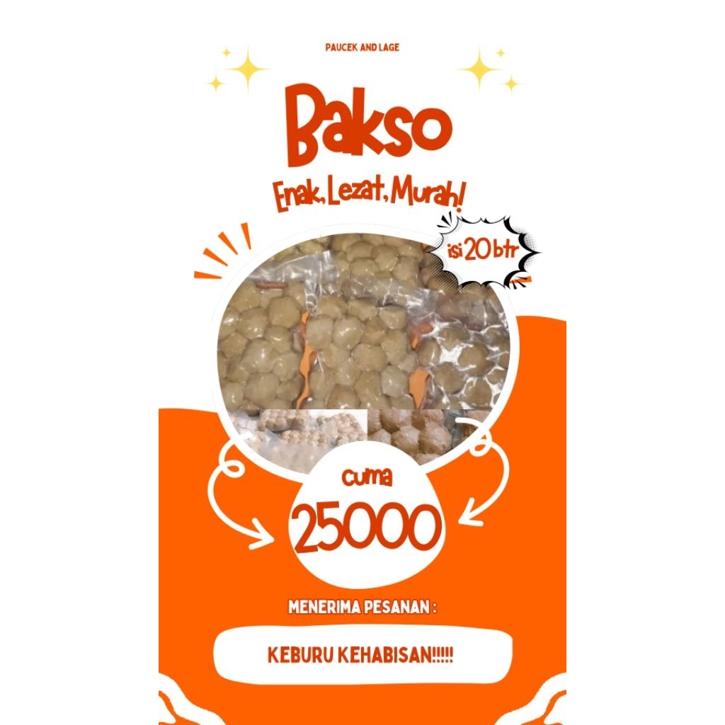 BAKSO FROZEN FOOD KHAS MALANG PROMO