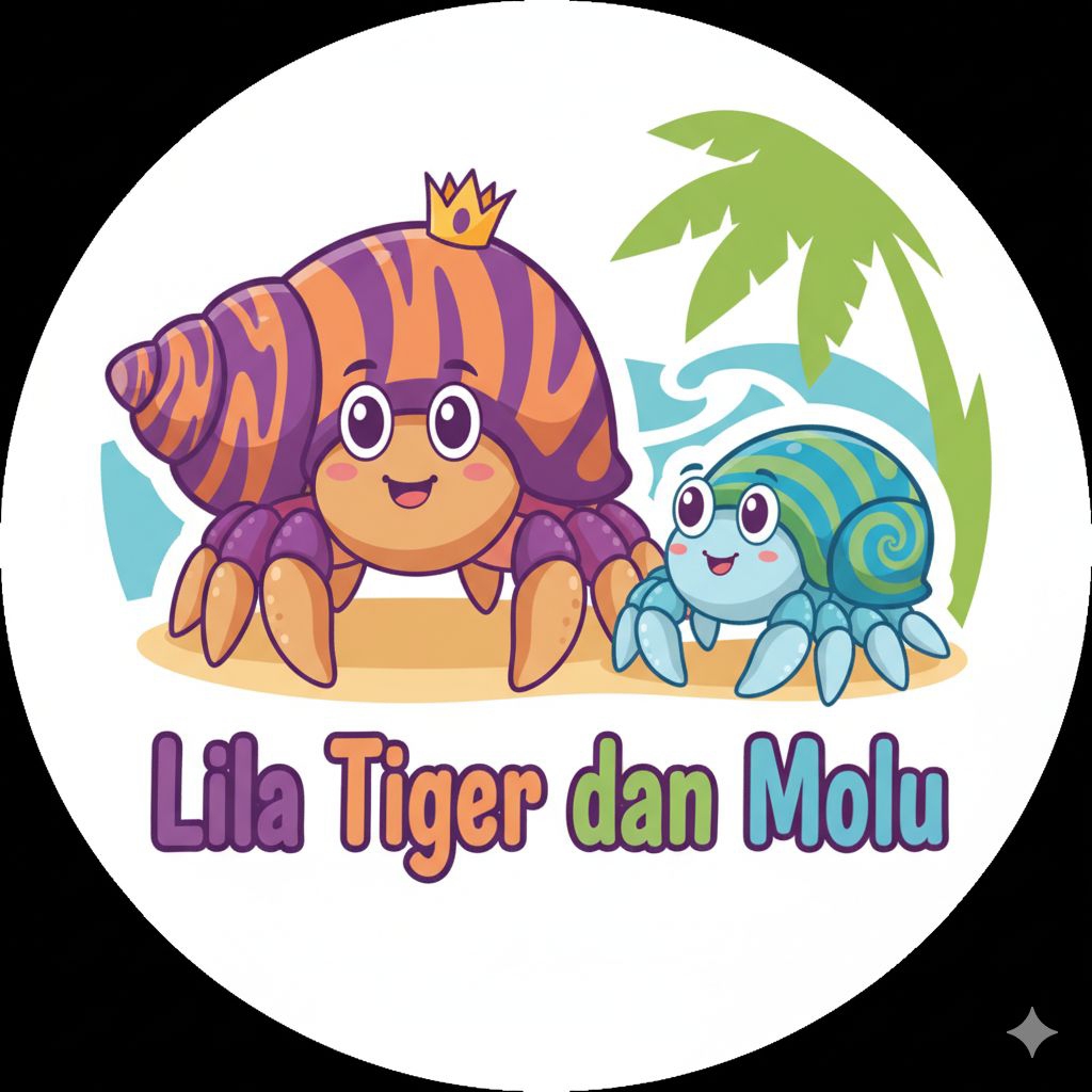 Edukasi Klomang Rare Edition Lila Tiger Lucu Molu