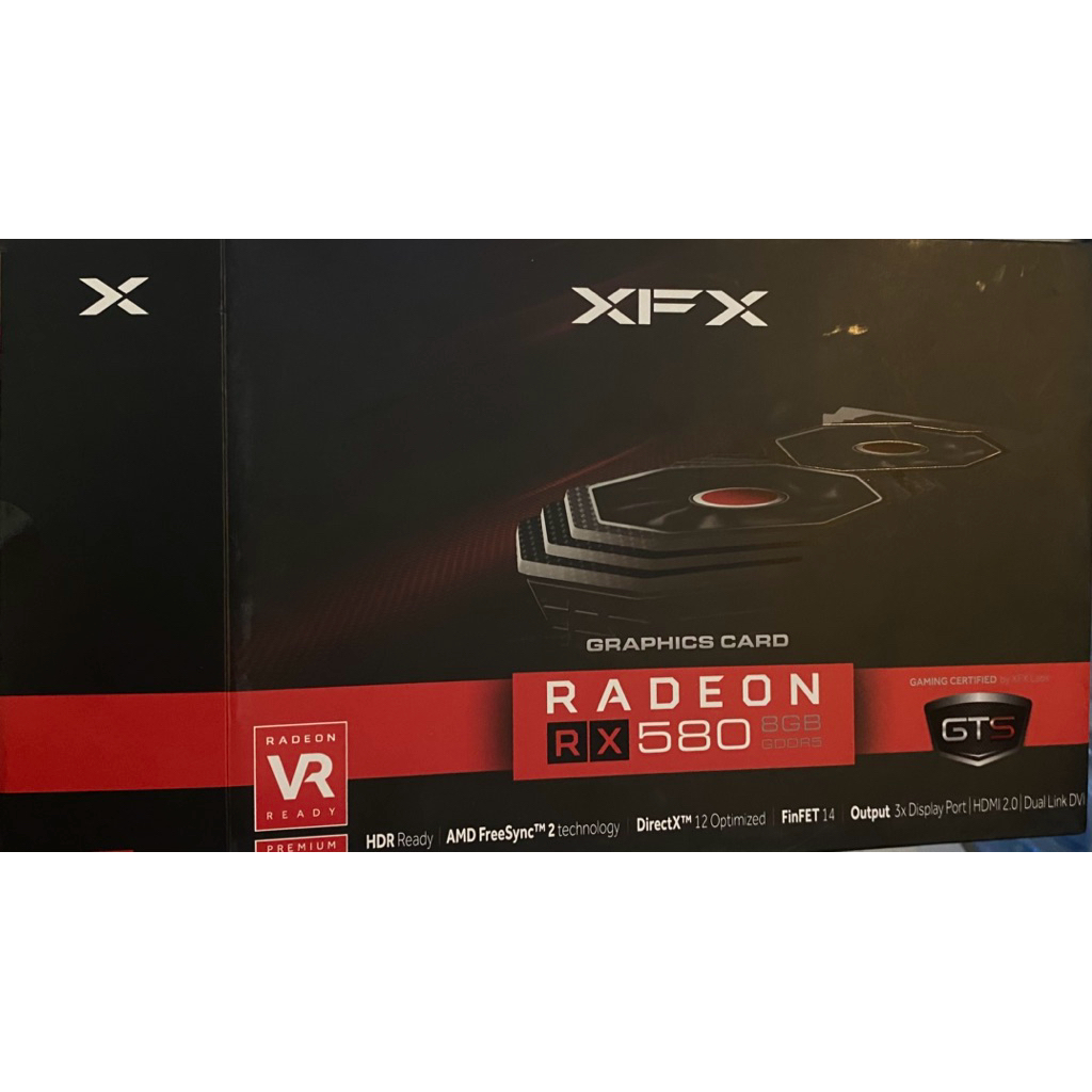 Radeon RX580 XFX 8gb preloved second