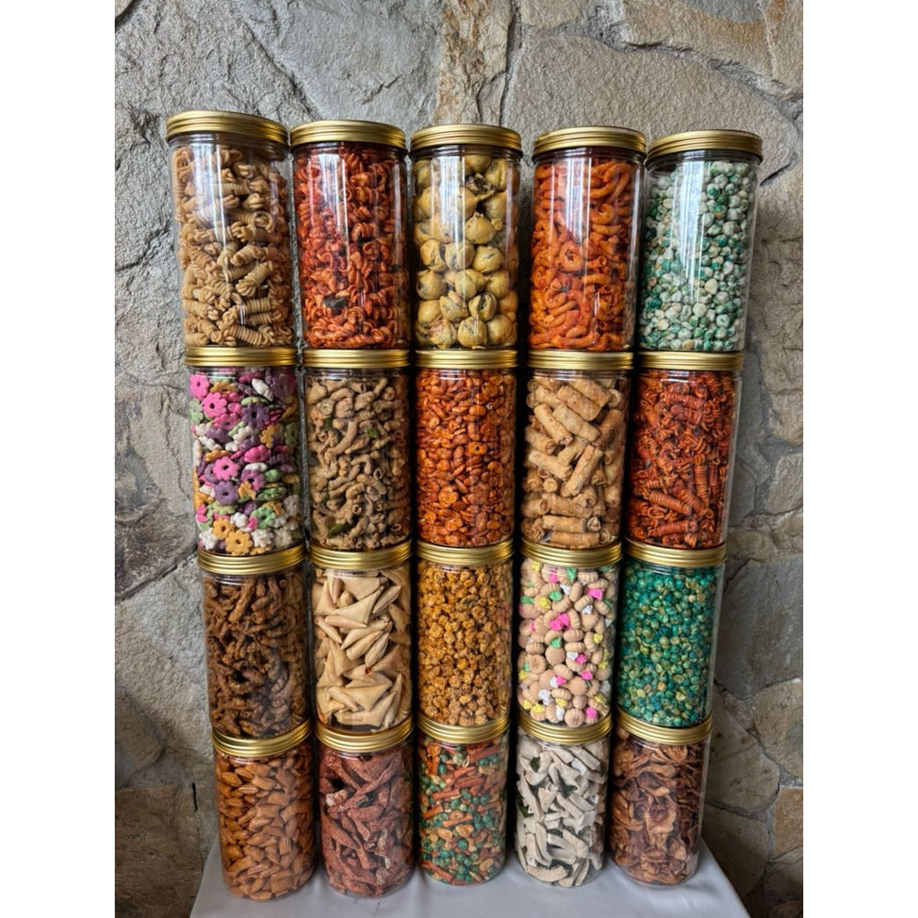 Aneka snack kemasan toples 1000ml