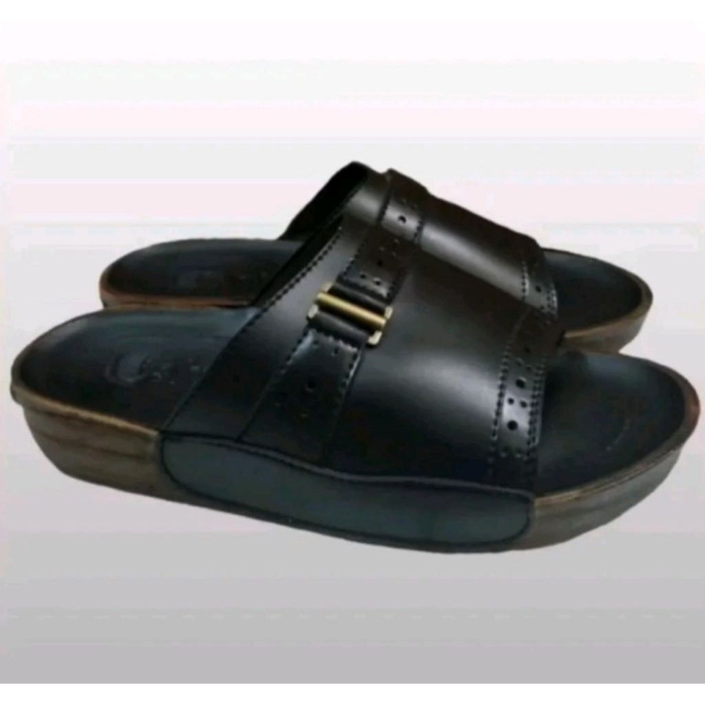 Sandal Pria Sandal Model Indian Pria Kulit Asli
