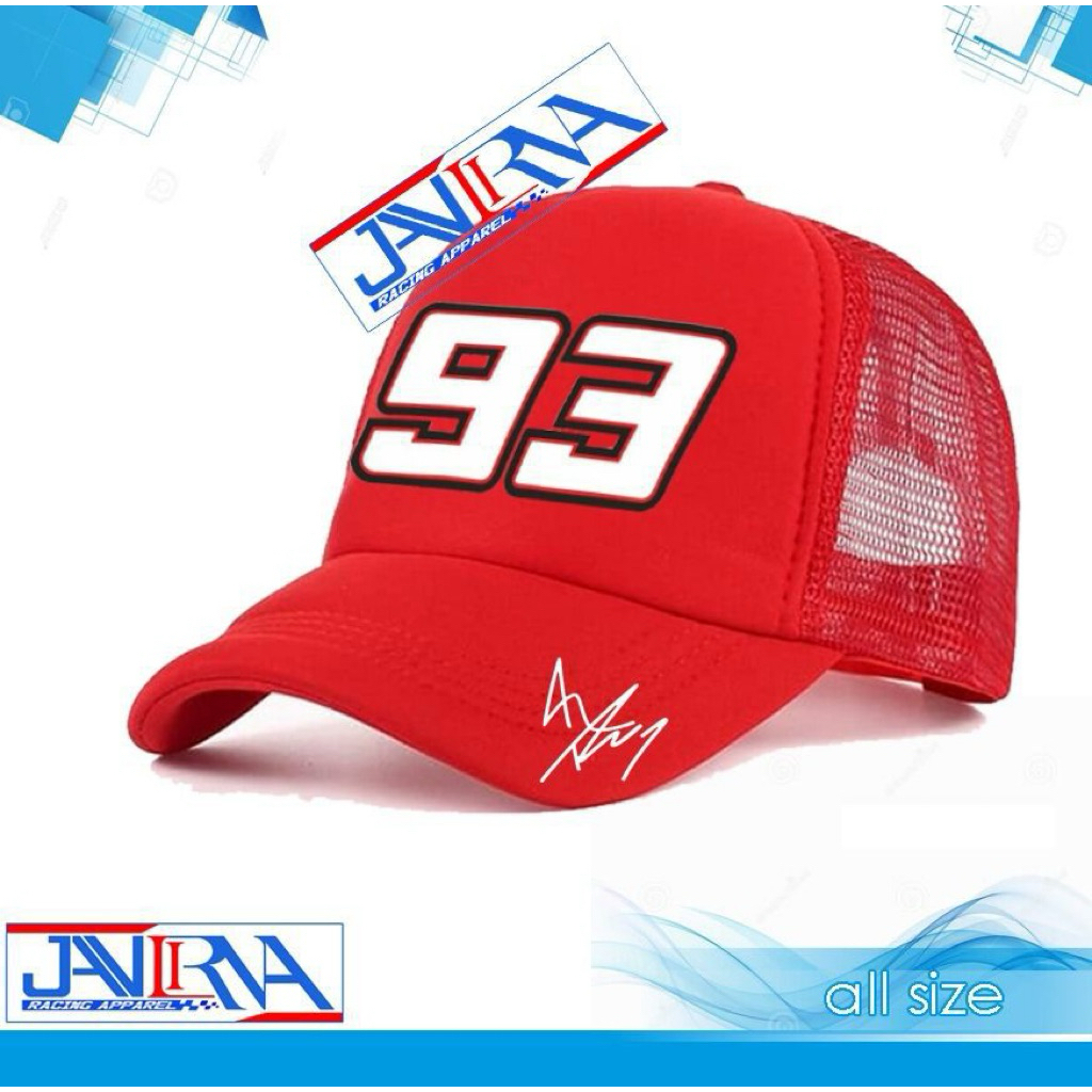 TOPI TRUCKER TOPI JARING MARC MARQUEZ 93