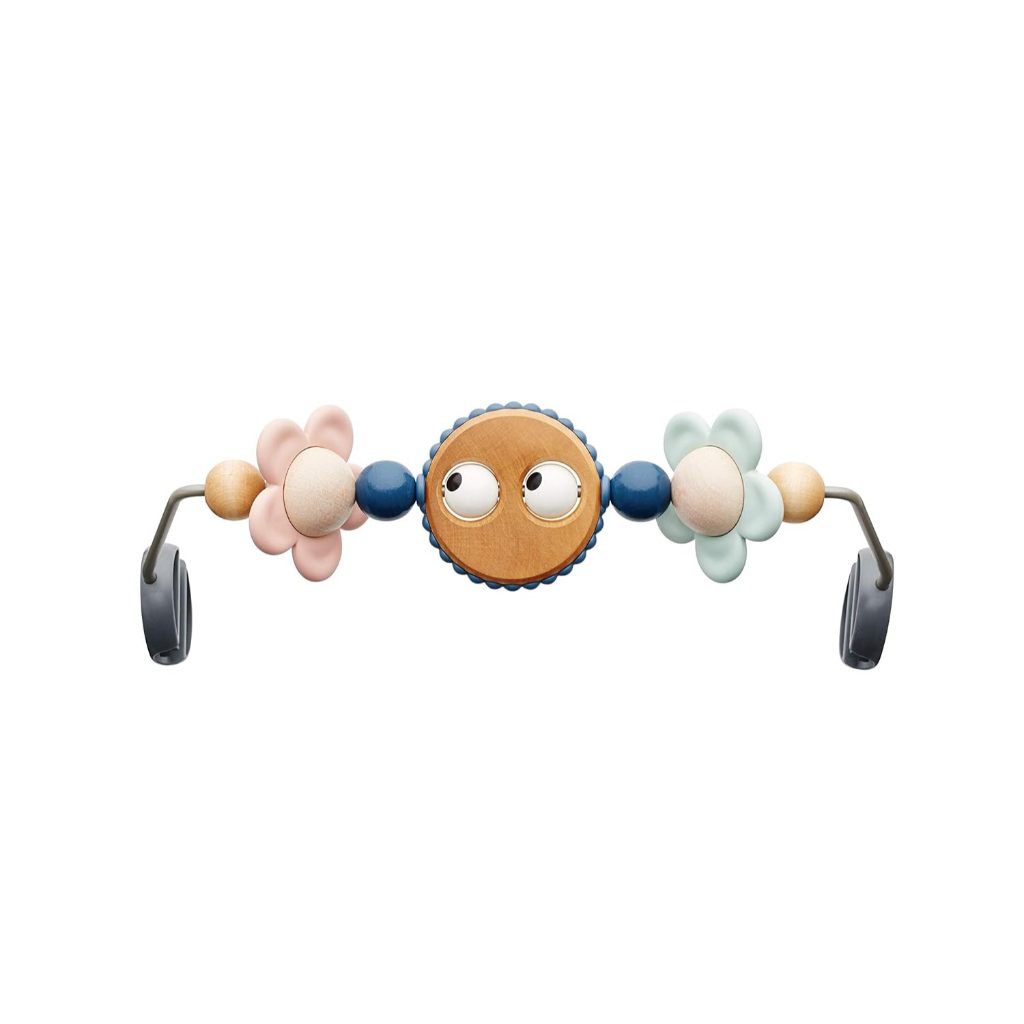 BabyBjorn Toy for Bouncer, Googly Eyes Pastels
