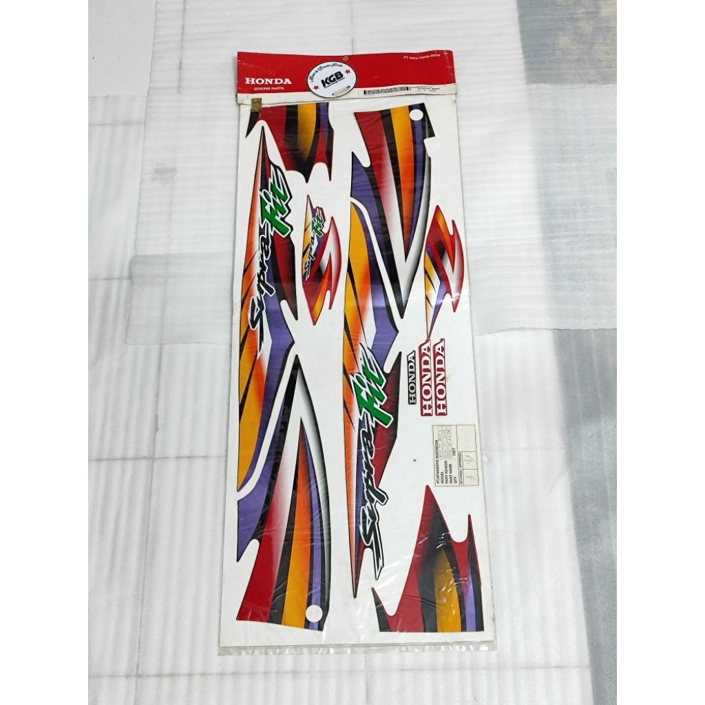 striping polet stiker supra fit lama Ori baru ahm 871x0 ktl 880zd