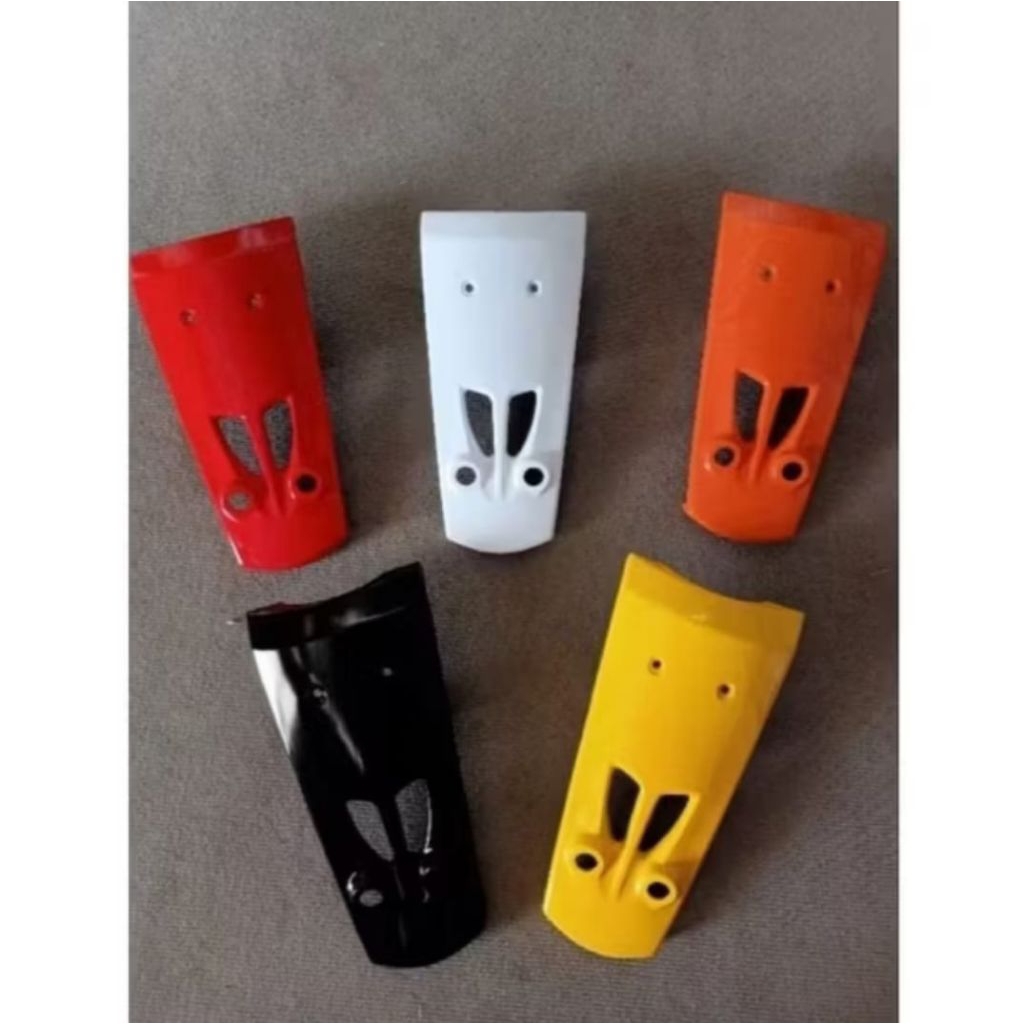 panel depan tameng depan dasi depan yamaha fiz r Fiz-R kuning hitam putih oranye oren merah mirip or