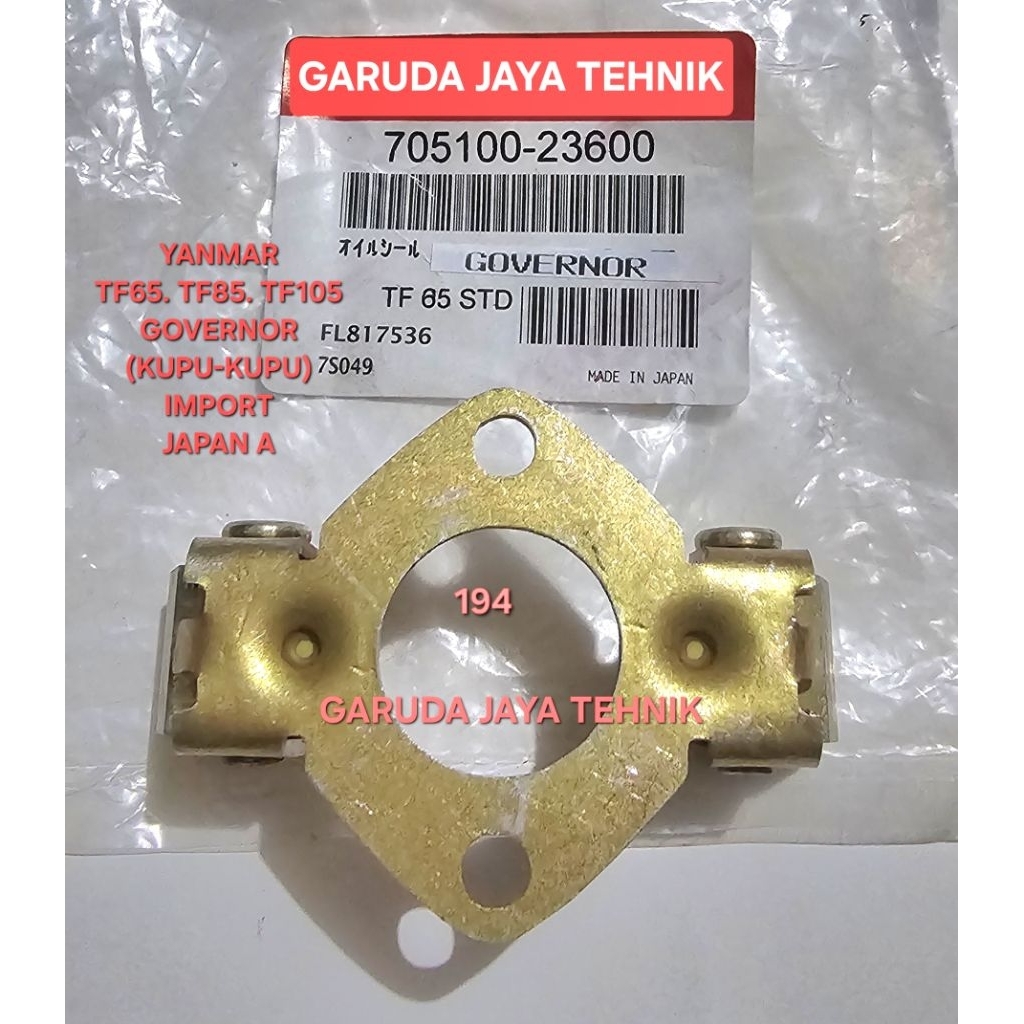 Mesin yanmar TF65 TF85 TF105. governor TF65 TF85 TF105. kupu kupu TF65 TF85 TF105. import japan A