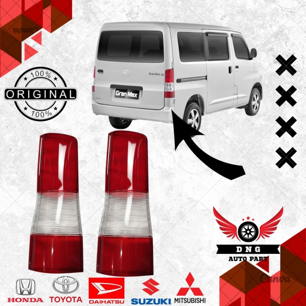 MIKA Stoplamp / Mika Lampu Belakang Gran Max Minibus